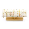 copy of Pack de 12 bracelets acier - argenté noir
